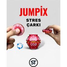 Jumpix/hoplaç/ Çarklı Stres Oyuncağı/bas Çek Çevir