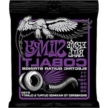 Esranın Dünyası Ernie Ball Power Slinky Kobalt Elektro Gitar Telleri, Ölçü 11-48