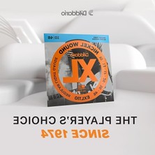 Esranın Dünyası Daddario EXL116 Elektro Gitar Tel Seti, Xl, 11-52, Med Top/heavy B