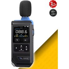 Sevgift Fnırsı Renkli Göstergeli Desibel Ölçer | Ses, Sıcaklık ve Nem Ölçer | Fdm-02