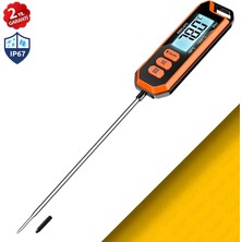 Sevgift Su Geçirmez Dijital Gıda Termometresi 300°C | IP67 Profesyonel Mutfak Termometresi