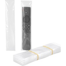 Zibox Hey Şeffaf Askılı 25 cm * 5 cm Kumanda Poşeti (100'LÜ Paket)