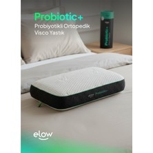 Elow Probiotic+ Klasik Flat/düz Visco Yastık, 60 x 40 x 12