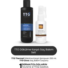 TTO Dökülme Karşıtı Saç Bakım Seti – Kepek Önleyici ve Güçlendirici Etki