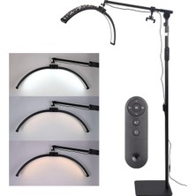 Zibox Trled F-700B 70CM Zebra Elmas Desenli Ayaklı Profesyonel Güzellik Salonu Lambası