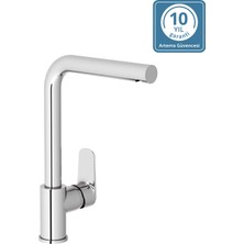 Artema Shift T30 A43691 Eviye Bataryası, L Tipi, Krom
