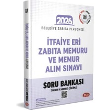 Data Yayınları 2026 İtfaiye Eri, Zabıta Memuru ve Memur Alım Sınavı Soru Ba