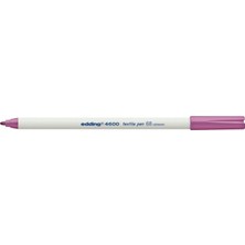 Edding 4600 Neon Violet Tekstil Kumaş Boyama Kalemi 1 Adet Su Bazlı Kalıcı Keçeli Kalem