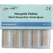 Hualong Akupunktur Kulak Manyetik Pellets - 100 Adet