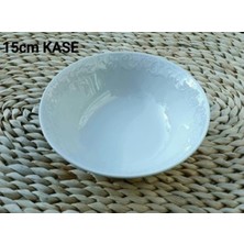 Güral Porselen Güral 15 cm Porselen Bahar Kase 6'lı Set Estetik Görünüm ve Dayanıklılık ile Modern Sofralar için