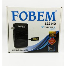 Fobem 322-HD Mini Uydu Alıcısı HDMI ve USB Bağlantı Özellikleri ile Full HD Görüntü Sunar