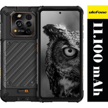 Ulefone Rugone Xever 7 Android 15 5G 11.100mAh 12GB RAM+512GB 6.67" Dayanıklı Cep Telefonu (Ulefone Türkiye Garantili)