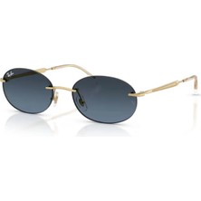 Ray-Ban RB3767 001/4C 54 Kadın Güneş Gözlüğü Altın Renkli Metal Çerçeve ile UV Koruma