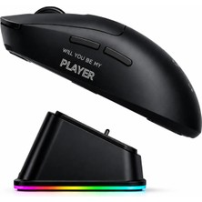 Blackbird Game Center Jedel WD157 Bluetooth + 2.4ghz Kablosuz Oyuncu Mouse ve Manyetik Şarj Standı Seti