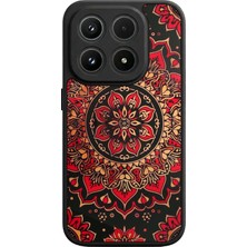 BG AKSESUAR Xlaomı Mi 17 5g Uyumlu Mandala Tasarımlı Glossy Premium Kılıf
