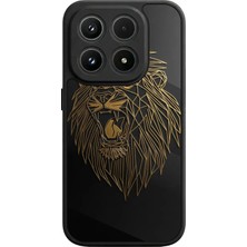 BG AKSESUAR Xlaomı Mi 17 5g Uyumlu Aslan Tasarımlı Glossy Premium Kılıf