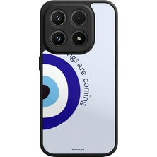 BG AKSESUAR Xlaomı Mi 17 5g Uyumlu Nazar Tasarımlı Glossy Premium Kılıf