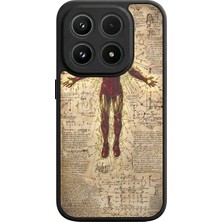 BG AKSESUAR Xlaomı Mi 17 5g Uyumlu Çizgi Sanatı Tasarımlı Glossy Premium Kılıf