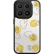 BG AKSESUAR Xlaomı Mi 17 5g Uyumlu Line Art Tasarımlı Glossy Premium Kılıf