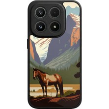 BG AKSESUAR Xlaomı Mi 17 5g Uyumlu At Horse Tasarımlı Glossy Premium Kılıf