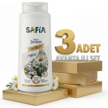 Safia Tüm Saçlar Şampuan 3X650 ml