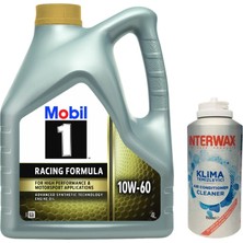 Esranın Dünyası Mobil 1 10W60 Motor Yağı 4 L + Interwax Klima Temizleyici