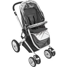 Esranın Dünyası Babyjem Gri Bebek Arabası Puset Minderi 346 Çok Renkli 8681049243461