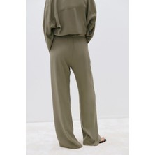 Suud Collection Haki Alessa Tensel Pantolon