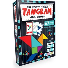 Blue Focus Tangram BF115 Eğitici Oyun 5-7 Yaş Erken Gelişim İçin Renkli Parçalarla Tasarlandı