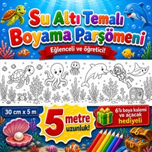 Rengi Alem Su Altı Macerası Boyuyorum