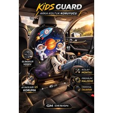 Store Nissan Stanza Hatchback (T11) 1.6 (82 Hp) 1982  Uyumlu Kids Guard Eğlenceli Uzaylı Oto Koltuk Arkası Koruyucu – Su Geçirmez - Leke Tutmaz