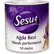Sesu Yüksek Performanslı Ağda Bezi 10MT Rulo Pürüzsüz Cilt İçin Etkili Çözüm