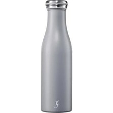 Lurch - 500 ml Granit Gri, Paslanmaz Çelik Termos - Çift Cidarlı, Sızdırmaz - 240805