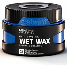 Ostwint Menstyle Collection 150 ml Profesyonel Wet Wax, Vegan, Doğal ve Güçlü Tutuş