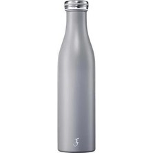 Lurch - 750 ml Granit Gri, Paslanmaz Çelik Termos - Çift Cidarlı, Sızdırmaz - 240809