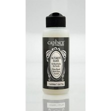 Cadence Ultımate Glaze Yarımat Vernik Renkli Su Bazlı 120 ml Kalın Mat Özellikli