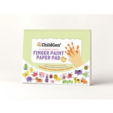 ChildGen Parmak Boya Resim Defteri (Finger Paper Pad)