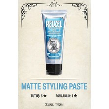 Reuzel Matte Styling Paste Erkekler Için Saç Şekillendirici Krem 100ML
