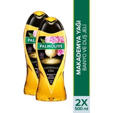 Palmolive Luminous Oils Duş Jeli Makademya Yağı ve Peony 2x500 ml