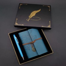 LTG Nova Metal Kalem Deri Defter