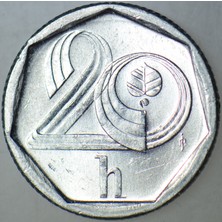 Banknoting Çekya 20 Haleru 1995 Çil(-)
