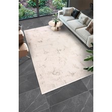 Bezos Youdayhomecollection Sapphire-Vizon/kahve - Salon,oturma Odası ve Koridor Halısı-Robot Süpürgeye Uyumlu-Kolay Temizlenebilir - 80X150