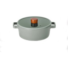 Neoflam Fika Döküm Tencere 22 cm Gri
