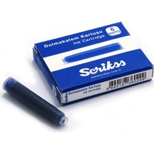 Scrikss Dolma Kalem Kartuşu Mavi