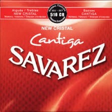Savarez Cantiga Crystal Rouge Klasik Gitar Teli Normal Tansiyon ile Rahat Çalım Sunar