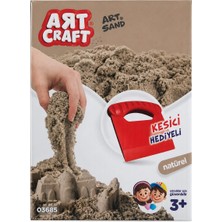 Art Craft Aksesuarlı Naturel Oyun Kumu 500 gr