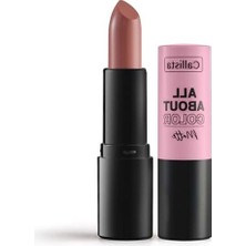 Esranın Dünyası Callista All About Color Matte Lipstick Mat Görünümlü Ruj 507 Kiss Me More, Nude