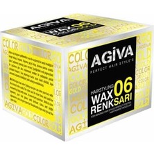 Agiva Saç Şekillendirici ve Renklendirici Wax Sarı 120 gr