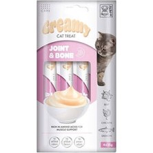 Bezos Joint Bone Eklem Yapısı Destekleyici Krema Kedi Ödül Maması 4X15 gr