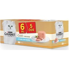Bezos Kıyılmış Ton Balıklı Yetişkin Kedi Konservesi 6 Al 5 Öde